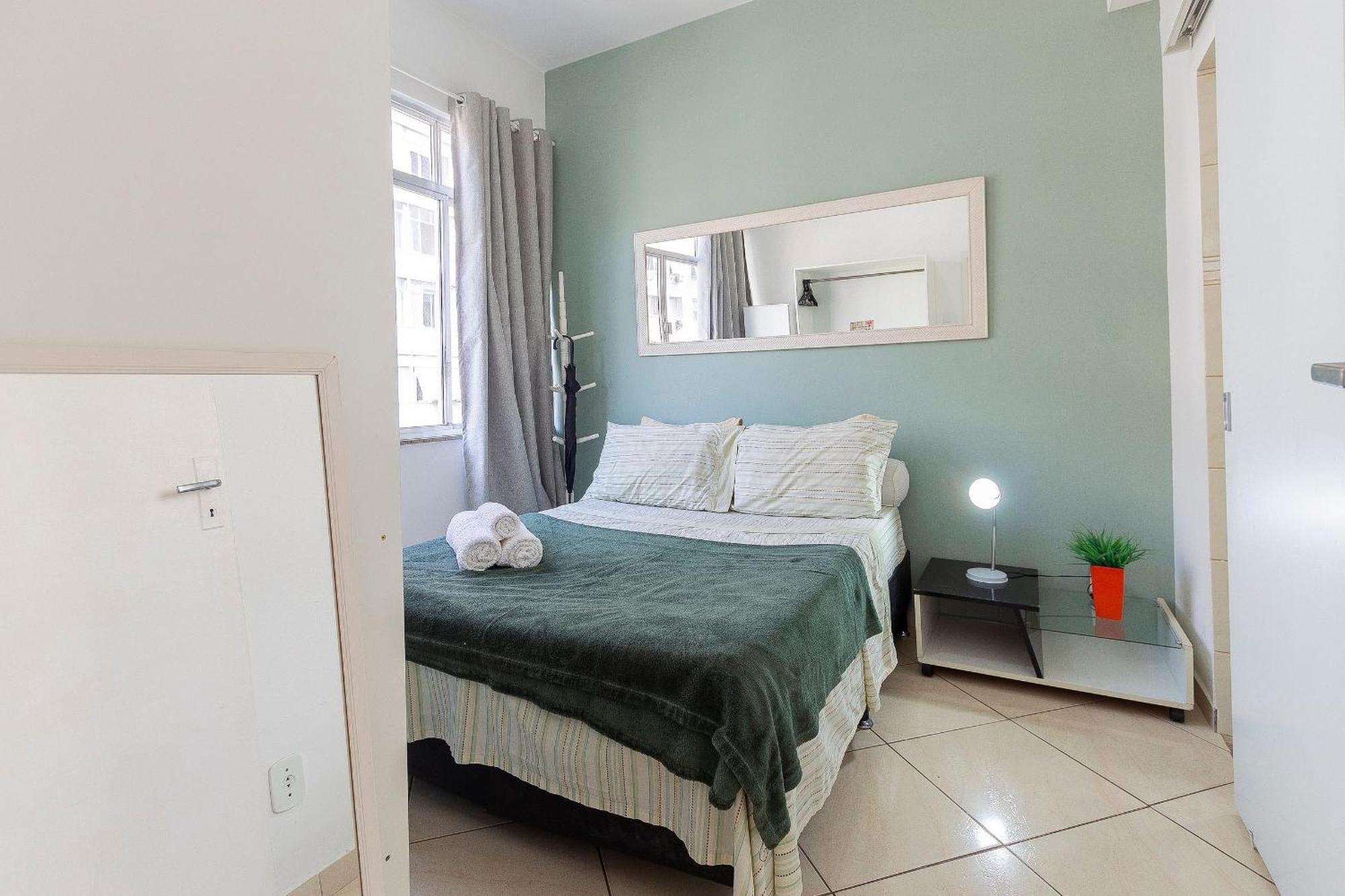 1qto Vista Lateral Orla De Copacabana Apartamento Río de Janeiro